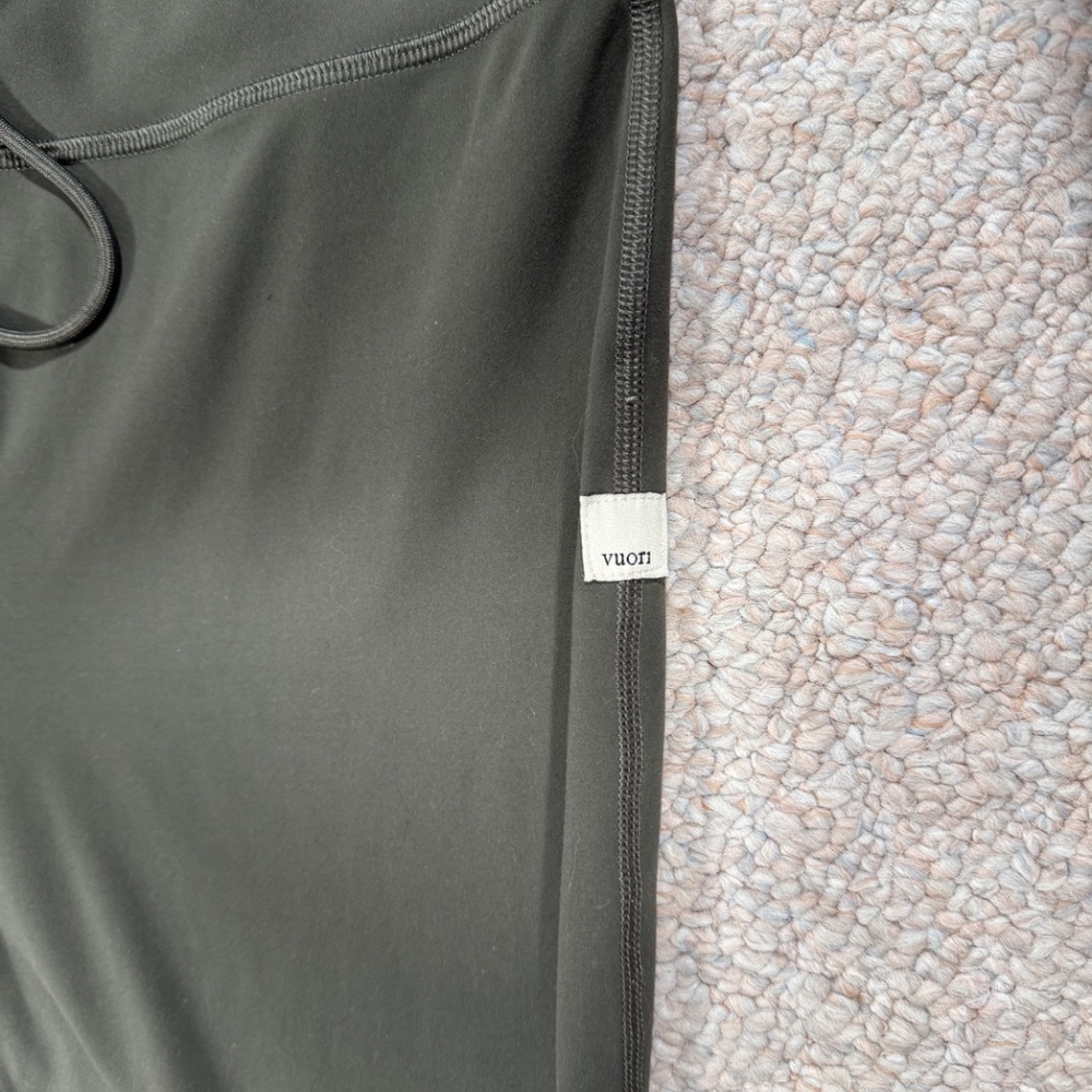 Vuori Daily Wide Leg Pants Women’s S Olive Green High Rise Comfort Stretch - Picture 3 of 4